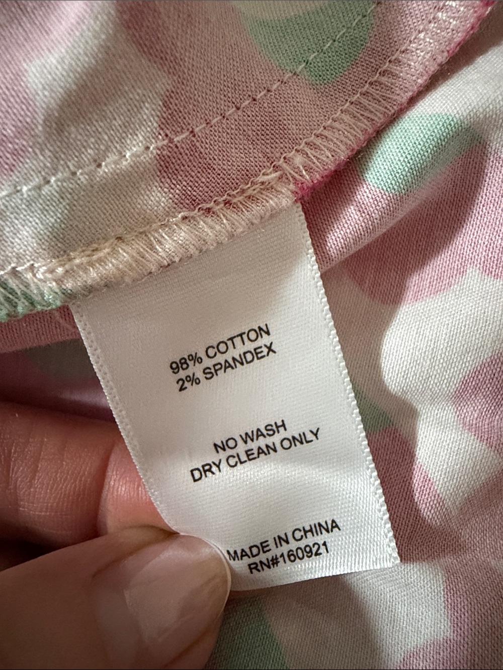 Alden Day Pink & Green Printed Ruffle Casual Dress - Picture 7 of 10
